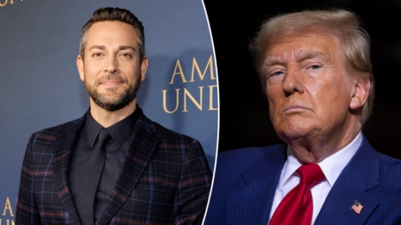 Zachary Levi says Hollywood shunned him over Trump support but has no regrets