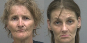 Grandma and mother arrested after 2 kids found abandoned and locked in shed without basic necessities