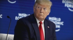 Trump blasts impeachment trial upon arrival at Davos Economic Forum