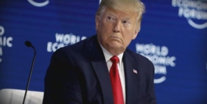 Trump blasts impeachment trial upon arrival at Davos Economic Forum