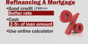 Advice for homeowners looking to refinance their mortgage