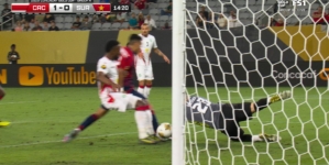 Alonso Martínez's clinical finish helps Costa Rica strike first vs. Suriname
