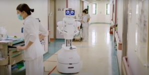AI nursing robot Nurabot helps Taiwan hospitals combat global healthcare shortage