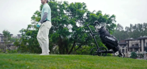 Robera Neo AI-powered smart caddie follows golfers without remote controls