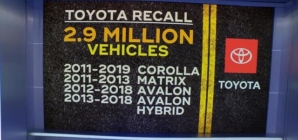 Toyota recalls 2.9 million vehicles over air bag issue