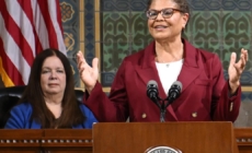 Mayor Karen Bass says she reached a deal to restore police hiring