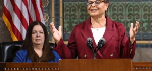 Mayor Karen Bass says she reached a deal to restore police hiring