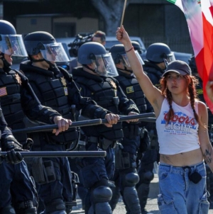 Images of unrest, political spin distort the reality on the ground in L.A.