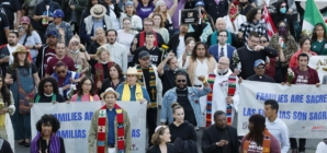 Downtown L.A. curfew, and faith leaders’ calls, quiet the night