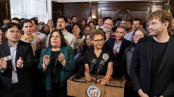 ‘An outright lie’: Fiery Bass delivers impassioned speech demanding ICE leave city