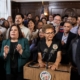 ‘An outright lie’: Fiery Bass delivers impassioned speech demanding ICE leave city