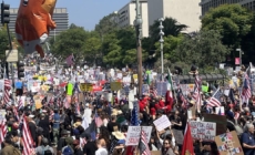 ‘No Kings’ demonstrations across L.A. against ICE sweeps, Trump presidency