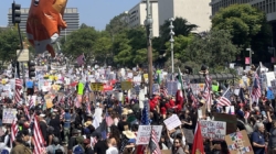‘No Kings’ demonstrations across L.A. against ICE sweeps, Trump presidency