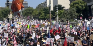 ‘No Kings’ demonstrations across L.A. against ICE sweeps, Trump presidency