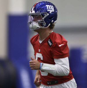 NY Giants’ Jaxson Dart Marked Down on Pressure List