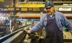 Number of employed hits two-year low