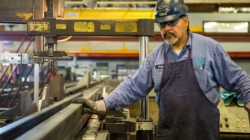 Number of employed hits two-year low