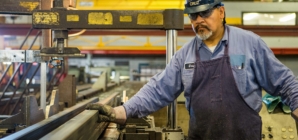 Number of employed hits two-year low