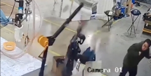 Humanoid robot malfunctions, sparks viral panic
