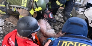 Russian drones and missiles target Ukraine’s eastern city of Kharkiv, killing 3, officials say