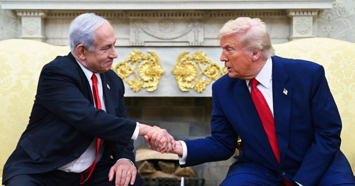 Trump brands Netanyahu’s corruption trial a ‘witch hunt,’ calls for it to be canceled
