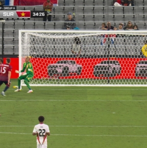Gyrano Kerk's towering header helps Suriname trim deficit vs. Costa Rica