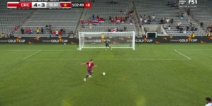 Manfred Ugalde's superb penalty finish seals Costa Rica's victory over Suriname