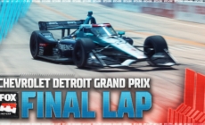FINAL LAP: Kyle Kirkwood takes checkered flag at Chevrolet Detroit Grand Prix | INDYCAR on FOX