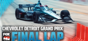 FINAL LAP: Kyle Kirkwood takes checkered flag at Chevrolet Detroit Grand Prix | INDYCAR on FOX