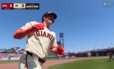 Giants’ Matt Chapman delivers walk-off two-run home run to stun Braves