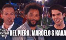 Soccer icons Alessandro Del Piero, Marcelo & Kaká face off in penalty shootout