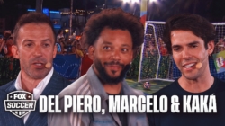 Soccer icons Alessandro Del Piero, Marcelo & Kaká face off in penalty shootout