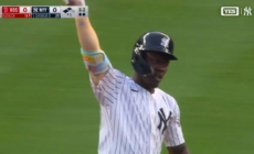 Jazz Chisholm, Anthony Volpe hit first inning home runs to give Yankees lead over Red Sox