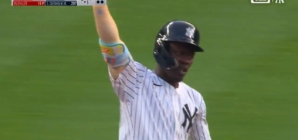 Jazz Chisholm, Anthony Volpe hit first inning home runs to give Yankees lead over Red Sox