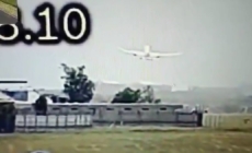 Surveillance video captures moment of Air India plane crash