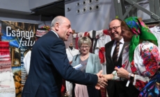 President Sulyok Visits Csángó School in Romania