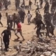 Dozens killed at Gaza aid site after shots fired into crowd