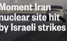 Video shows moment Iran nuclear facility hit by Israeli strikes