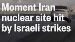 Video shows moment Iran nuclear facility hit by Israeli strikes