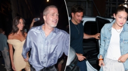 Brad Pitt and Ines de Ramon spotted on double date with A-list couple