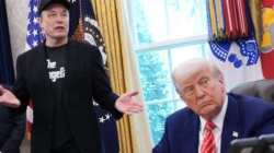 Tesla stock price plunges as Trump suggests stripping Elon Musk’s companies of federal contracts