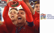 2025 UEFA Nations League Finals: Portugal's trophy ceremony following victory over Spain