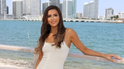 Eva Longoria, 50, shows off figure in bikini while skipping Bezos wedding