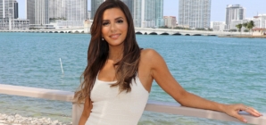 Eva Longoria, 50, shows off figure in bikini while skipping Bezos wedding