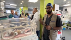 U.S. doctor working in Gaza decries lack of baby formula for malnourished infants