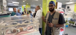 U.S. doctor working in Gaza decries lack of baby formula for malnourished infants