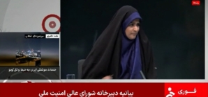 Iranian news anchor interrupted after missile hits TV studio