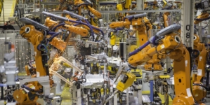 Industrial production drops 5 percent