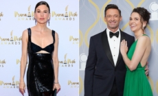Hugh Jackman’s rumored flame Sutton Foster avoids questions after divorce filing