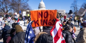 “No Kings” day merch for sale on Amazon, Temu and other e-commerce sites